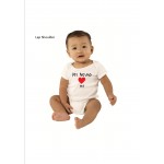 My Nouna and Nouno LOVE Me - Greek Infant One Piece